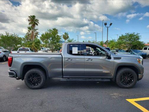 Satin Steel Metallic 2021 GMC Sierra 1500 Elevation