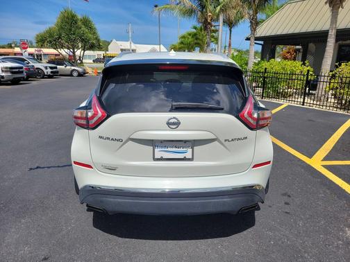 Pearl White 2015 Nissan Murano Platinum