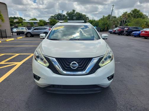 Pearl White 2015 Nissan Murano Platinum
