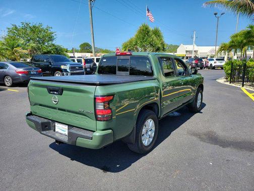Tactical Green Metallic 2022 Nissan Frontier SV