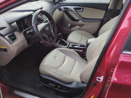 Geranium Red 2014 Hyundai ELANTRA Limited