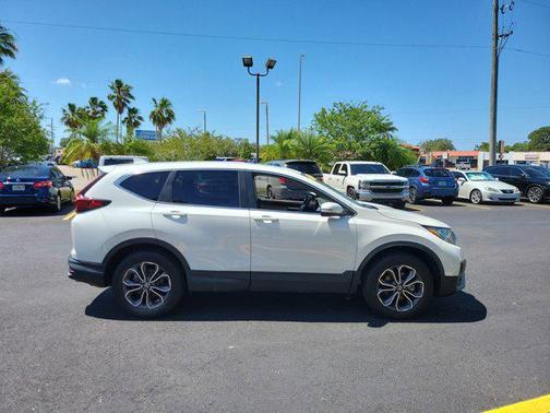 Platinum White Pearl 2020 Honda CR-V AWD EX