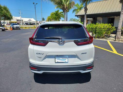 Platinum White Pearl 2020 Honda CR-V AWD EX