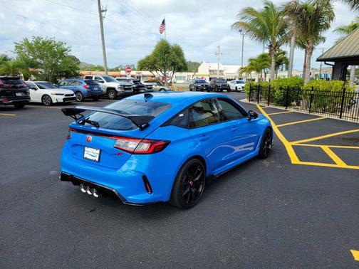 Boost Blue Pearl 2025 Honda Civic Type R Manual