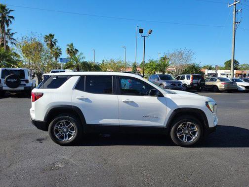 Summit White 2025 GMC Terrain AWD Elevation