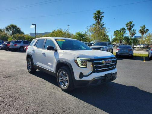 Summit White 2025 GMC Terrain AWD Elevation