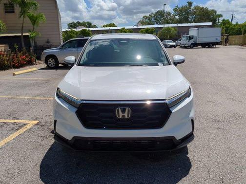 Platinum White 2026 Honda CR-V EX-L AWD