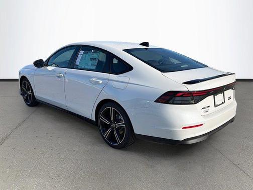 Platinum White 2026 Honda Accord Hybrid Sport