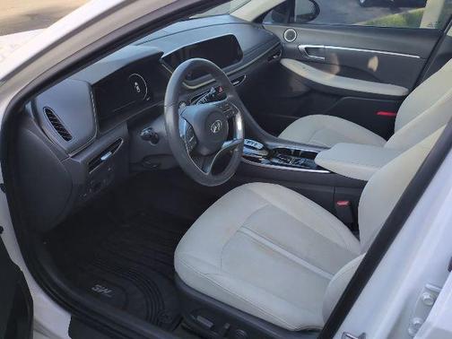 Serenity White 2023 Hyundai SONATA SEL