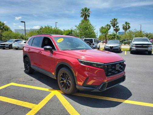 Radiant Red Metallic 2023 Honda CR-V Hybrid Sport AWD