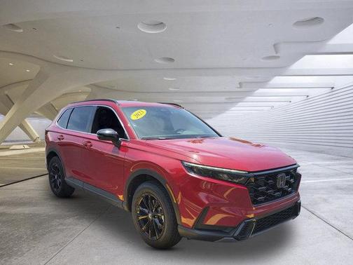 Radiant Red Metallic 2023 Honda CR-V Hybrid Sport AWD