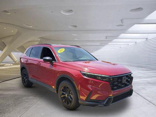 Radiant Red Metallic 2023 Honda CR-V Hybrid Sport AWD
