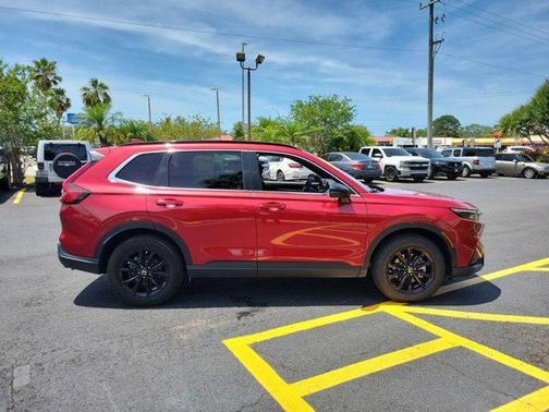 Radiant Red Metallic 2023 Honda CR-V Hybrid Sport AWD