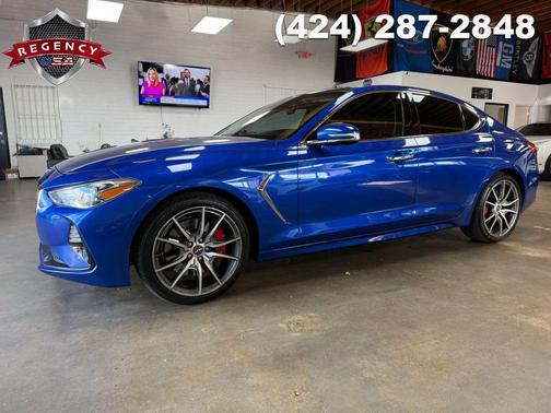 Mallorca Blue 2020 Genesis G70 3.3T RWD