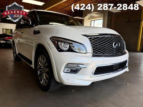 Majestic White 2015 INFINITI QX80 Base