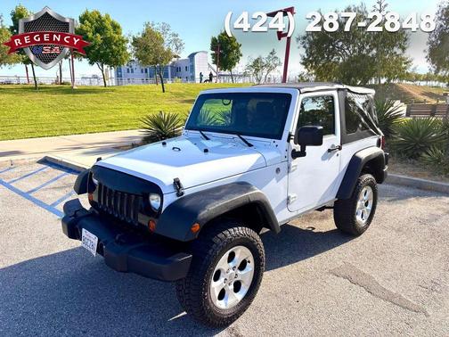 Bright White Clearcoat 2012 Jeep Wrangler Sport