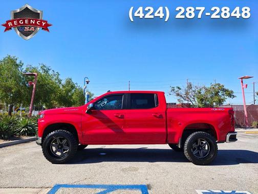 Red 2019 Chevrolet Silverado 1500 LT