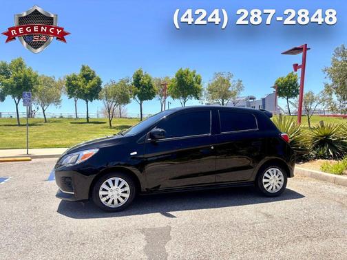 Jet Black Metallic 2024 Mitsubishi Mirage ES