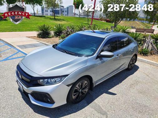 Lunar Silver Metallic 2017 Honda Civic EX