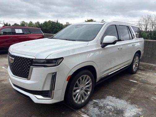 Crystal White 2024 Cadillac Escalade Premium Luxury