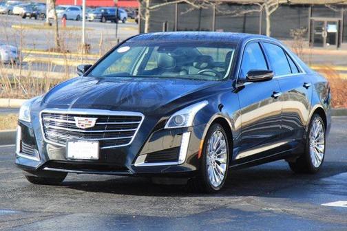Black 2016 Cadillac CTS 3.6L Luxury