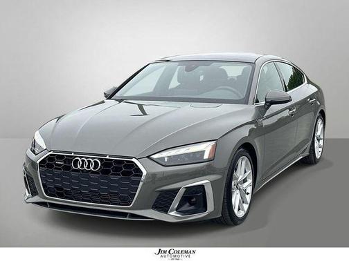 Gray Metallic 2023 Audi A5 Sportback 45 S Line Premium Plus
