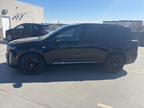 Stellar Black Metallic 2025 Cadillac XT6 Sport AWD
