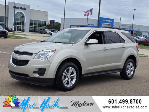Champagne Silver 2015 Chevrolet Equinox 1LT