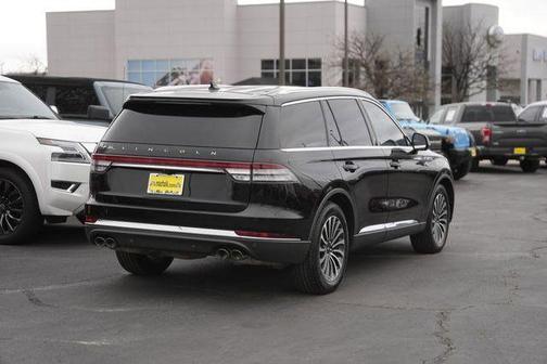Black Metallic 2022 Lincoln Aviator Reserve RWD