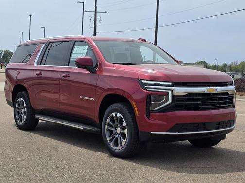 Radiant Red 2026 Chevrolet Suburban LS
