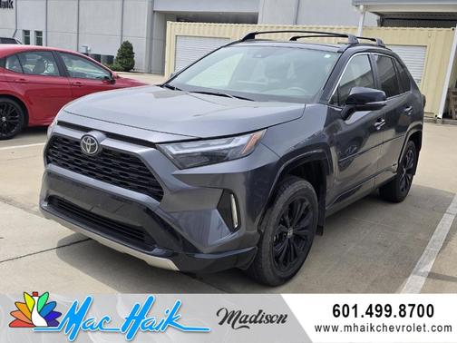 Midnight Black Metallic 2025 Toyota RAV4 Hybrid XSE
