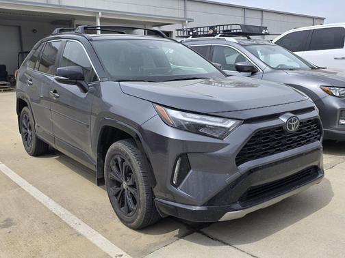 Midnight Black Metallic 2025 Toyota RAV4 Hybrid XSE