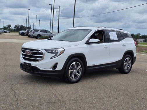 Summit White 2018 GMC Terrain SLT