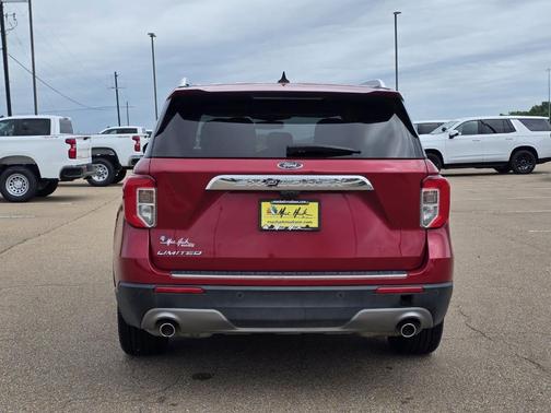 Red Metallic 2021 Ford Explorer Limited