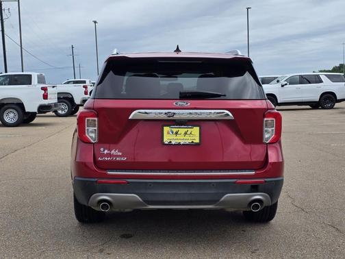 Red Metallic 2021 Ford Explorer Limited