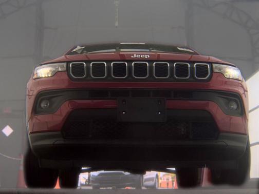 Red 2025 Jeep Compass Latitude