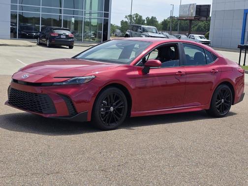 Red 2025 Toyota Camry SE