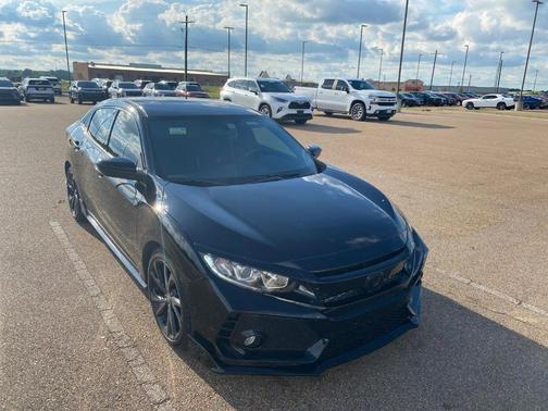 Black 2018 Honda Civic Sport
