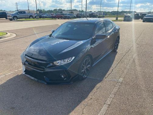 Black 2018 Honda Civic Sport