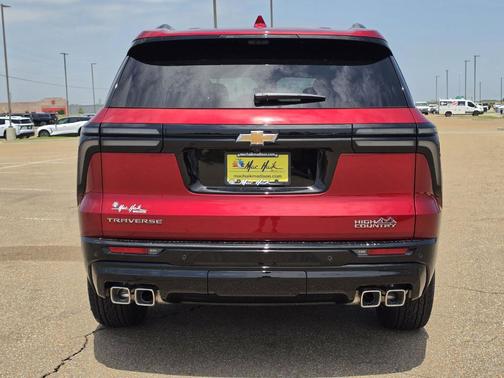 Radiant Red 2026 Chevrolet Traverse High Country