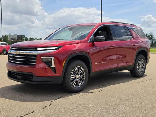Radiant Red 2026 Chevrolet Traverse LT