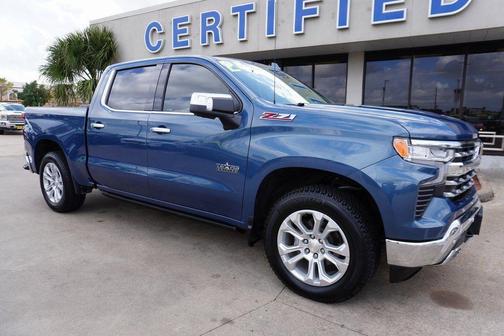 Lakeshore Blue Metallic 2024 Chevrolet Silverado 1500 LTZ