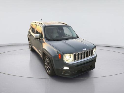 Jetset Blue 2017 Jeep Renegade Limited
