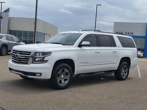 Summit White 2020 Chevrolet Suburban LT