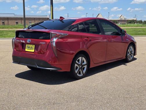 Red 2017 Toyota Prius Four Touring