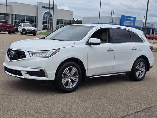 Platinum White Pearl 2020 Acura MDX 3.5L
