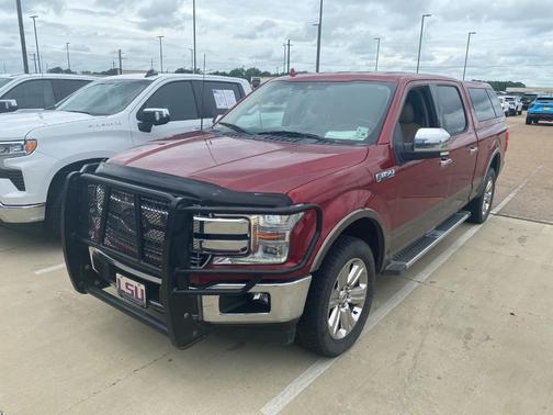 Red Metallic 2018 Ford F-150 Lariat