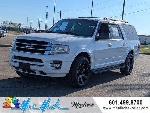 Oxford White 2016 Ford Expedition EL XLT
