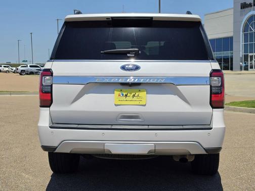 White Platinum Clearcoat Metallic 2018 Ford Expedition Limited
