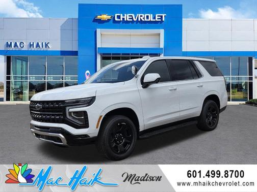 Summit White 2026 Chevrolet Tahoe Police